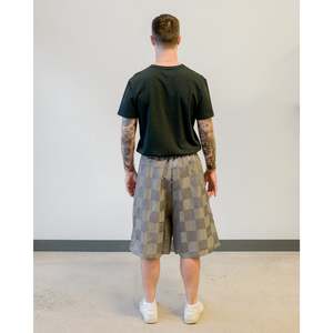 【needles】H.D.P.ショーツ　Field Short Needles H.D.P. Short R/N Bright Cloth - Checker Grey | Garmentory