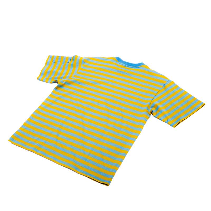 トップス needles track crew neck shirt yellow D0300-playera-pc-cr-mc-silueta