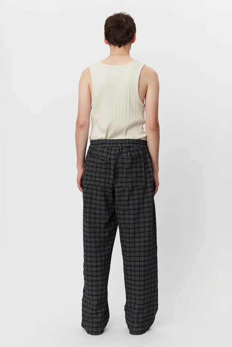パンツ mfpen easy trousers mfpen Easy Trousers - Black Check | Garmentory