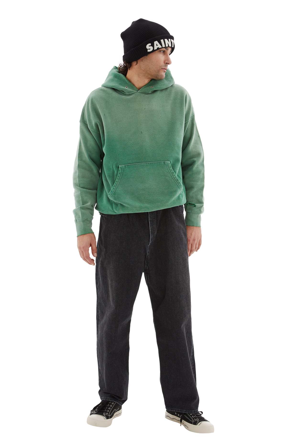 Visvim Jumbo SB Hoodie P.O. Crash - Green | Garmentory