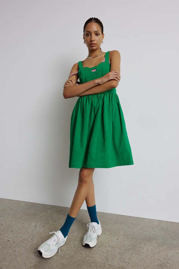 lucky green dress Feeling Lucky Mini Dress
