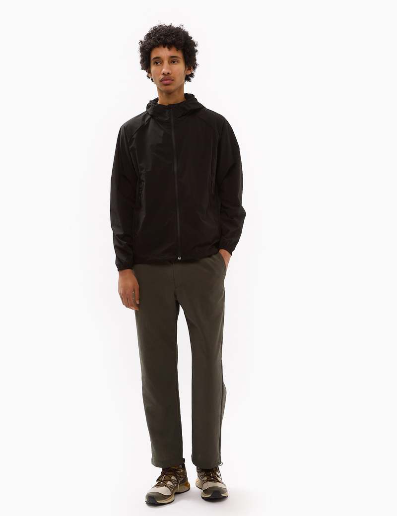 Snow Peak Stretch Packable Jacket - Black | Garmentory