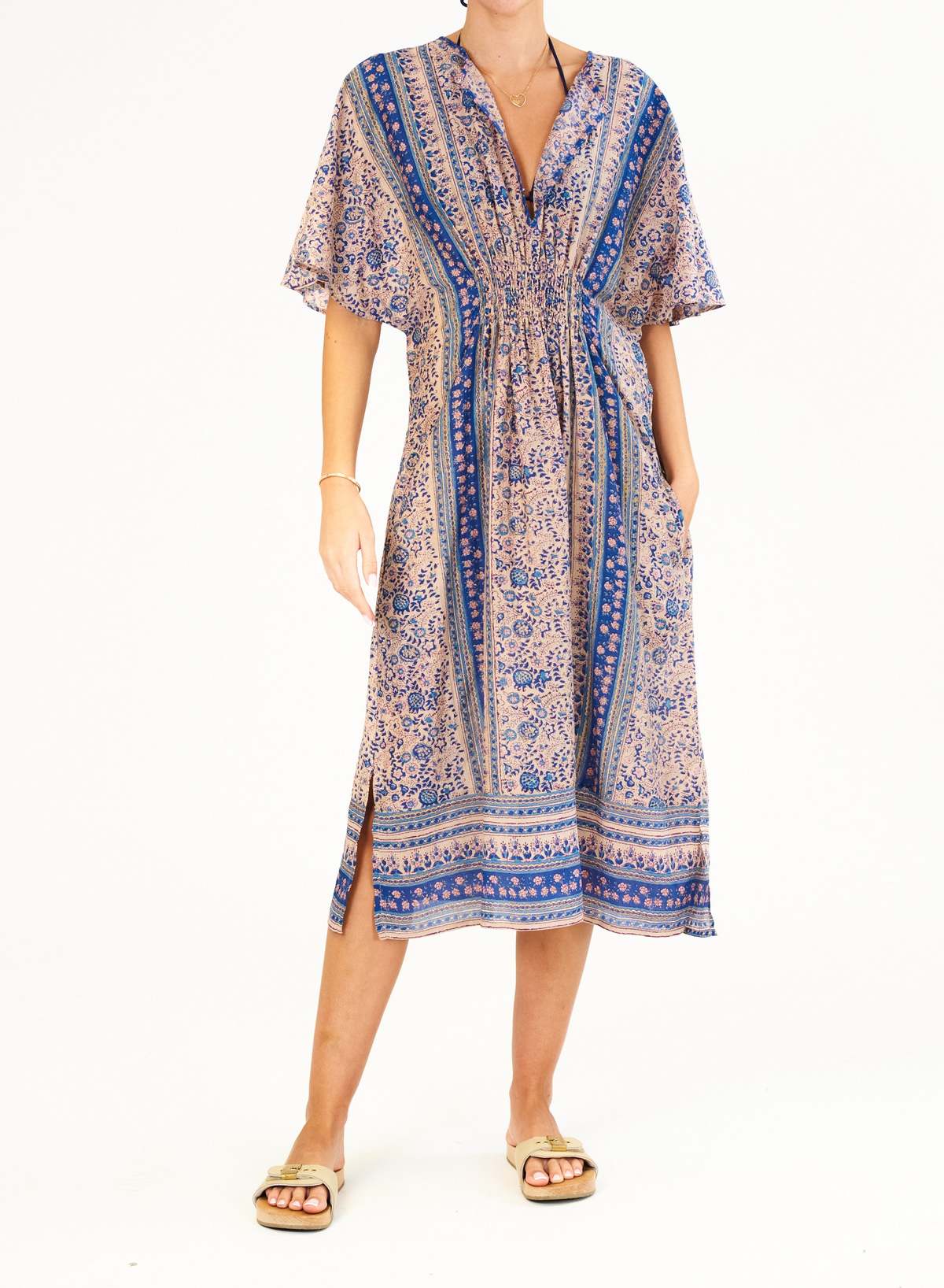 M.A.B.E. Cass Print Midi Dress | Garmentory M.A.B.E. Cass Print Midi Dress | Garmentory
