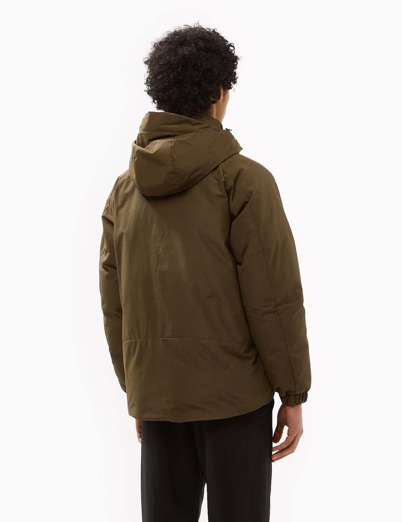 Snow Peak FR 2L Down Jacket - Olive Green | Garmentory