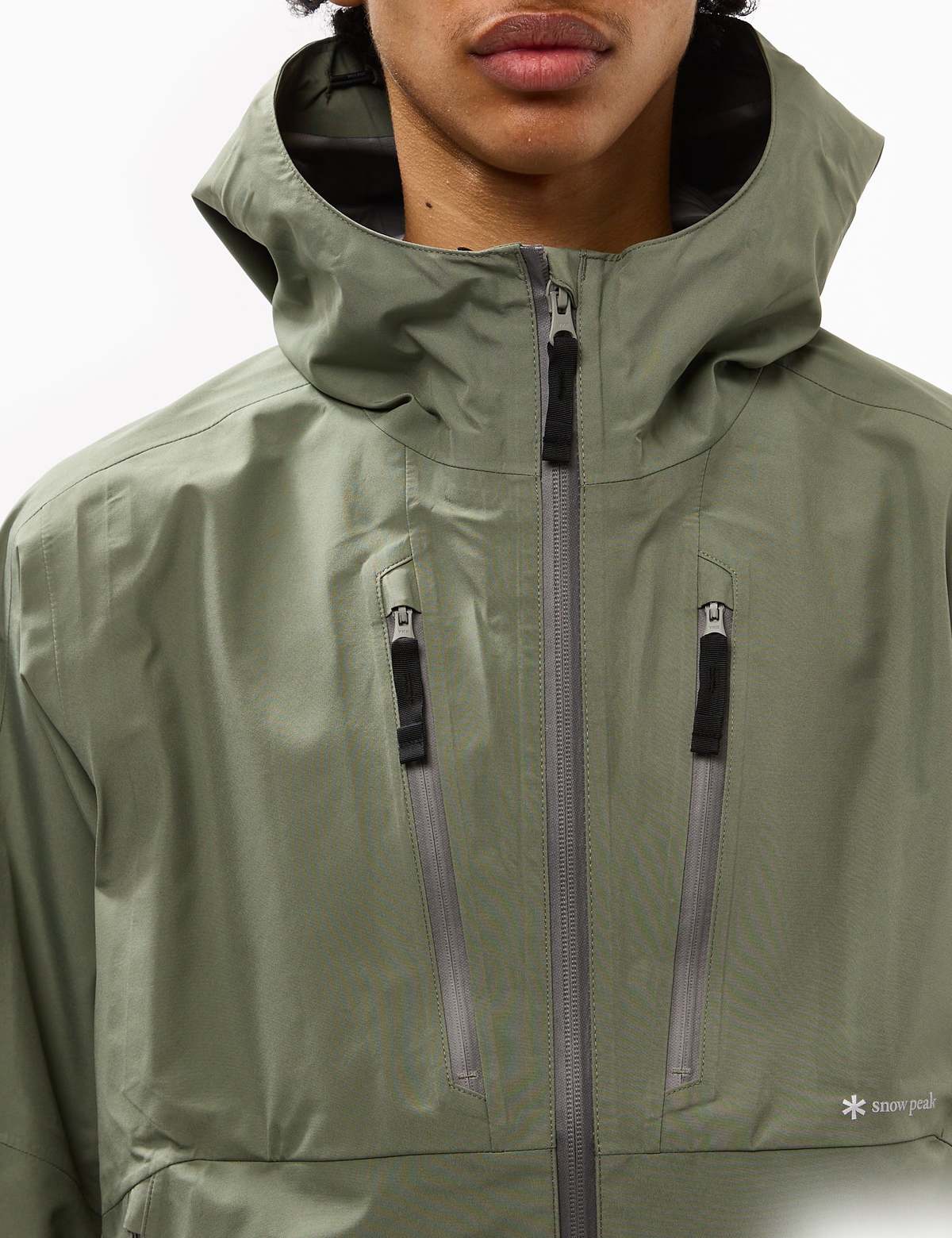 Snow Peak Gore-Tex Rain Jacket - Dark Khaki | Garmentory