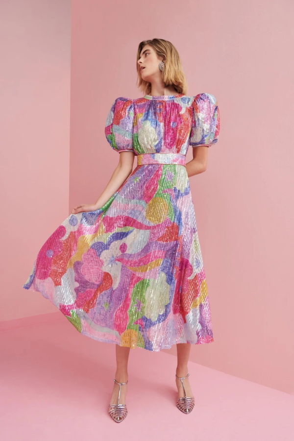 celia b Seraph Sequin Dress - multi