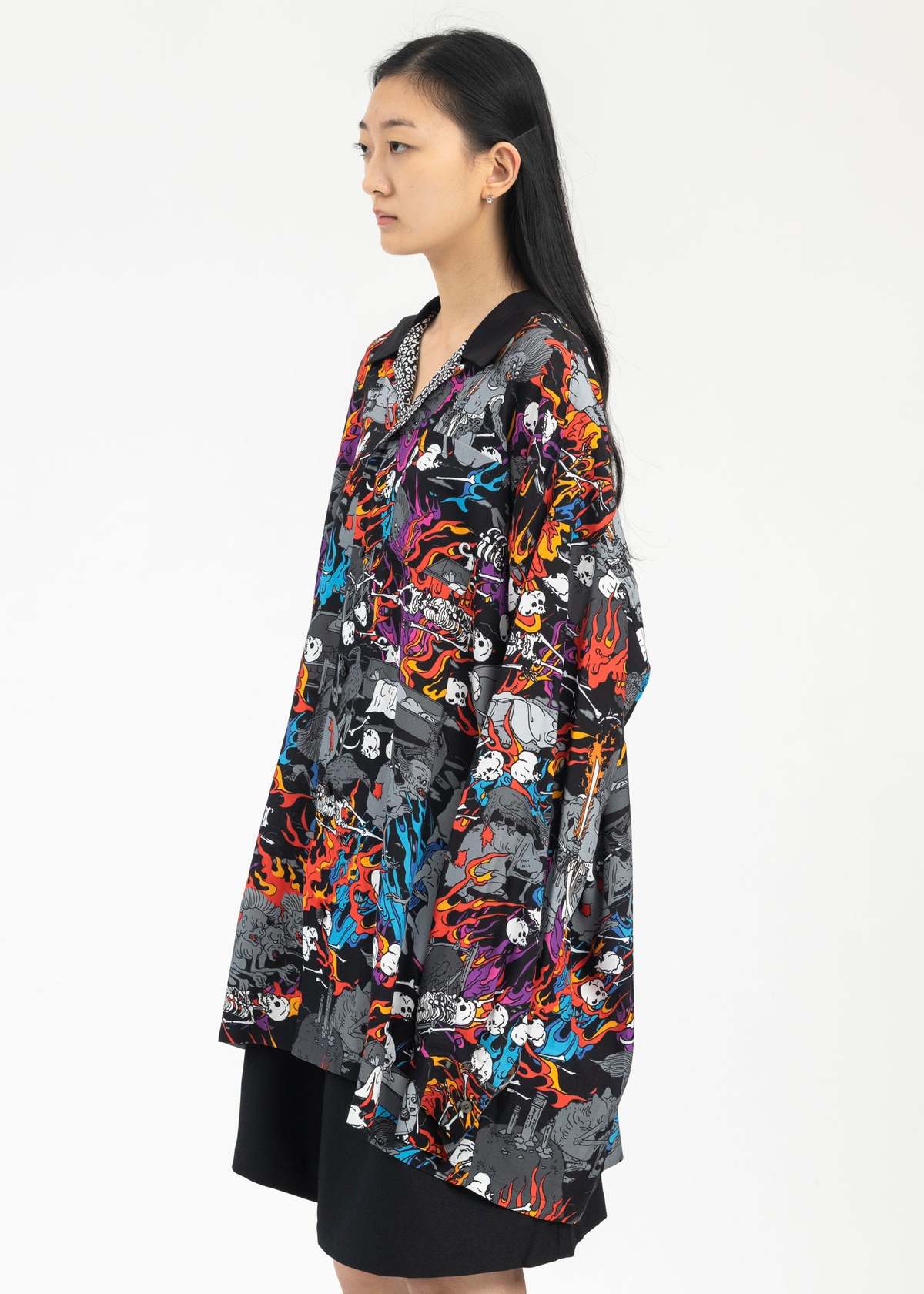 Kidill HUNGRY GHOST HAWAIIAN SHIRT - Multi | Garmentory