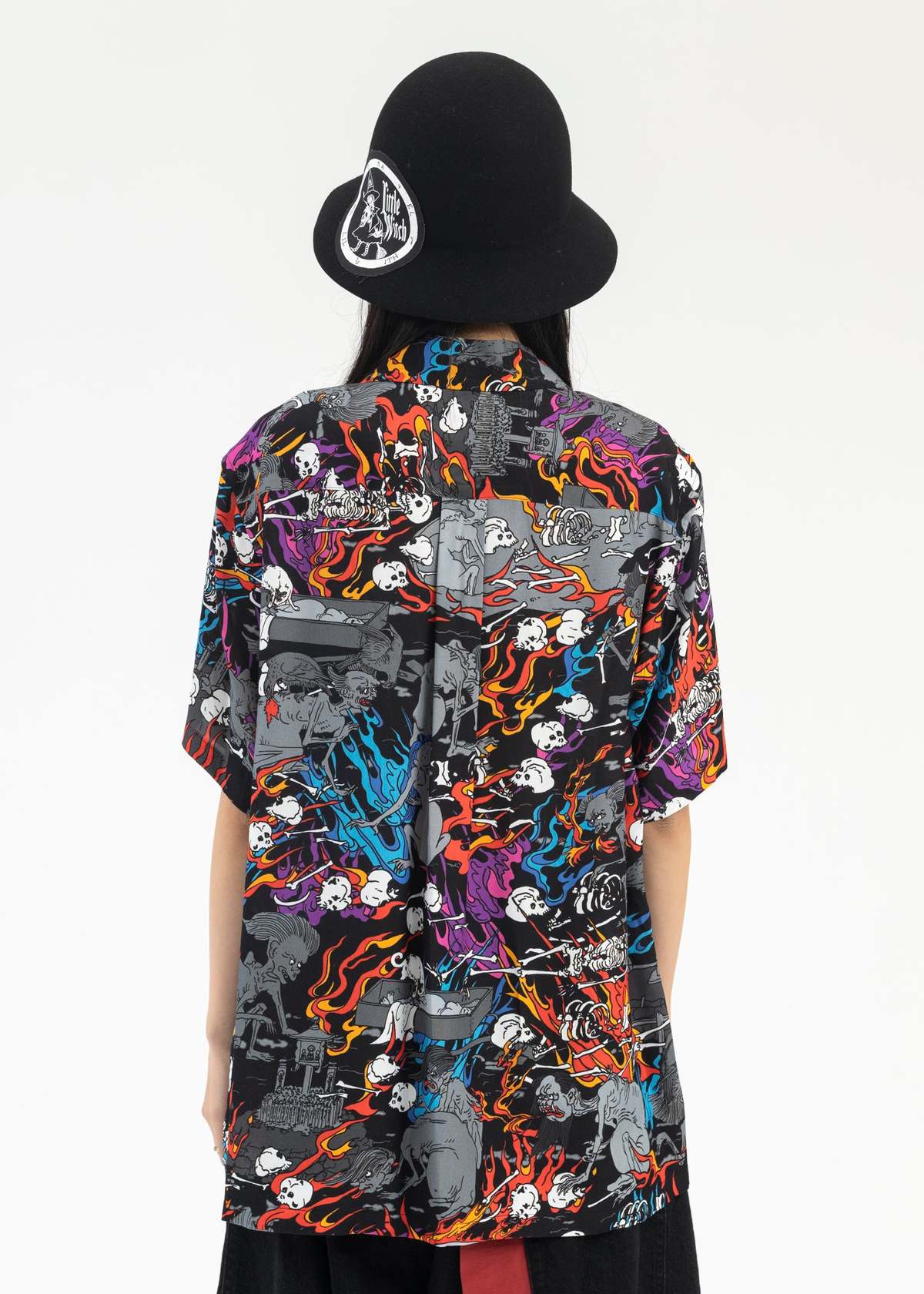 Kidill HUNGRY GHOST OVERSIZE HAWAIIAN SHIRT - Multi | Garmentory
