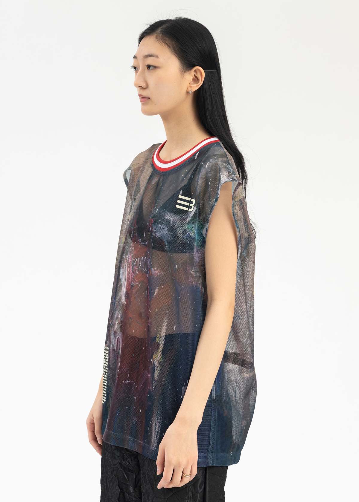 トップス NAMESAKE CHAUNCEY GRID MESH TANK Namesake Jordan Chauncey Grid Mesh Tank - Multicolor
