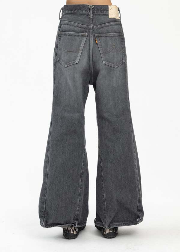 Doublet ROBOT LEGS DENIM PANTS - BLACK | Garmentory