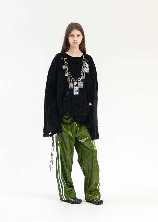 【doublet】10 WORDS KEYCHAIN Doublet Silver 10 Words Keychain Belt Doublet