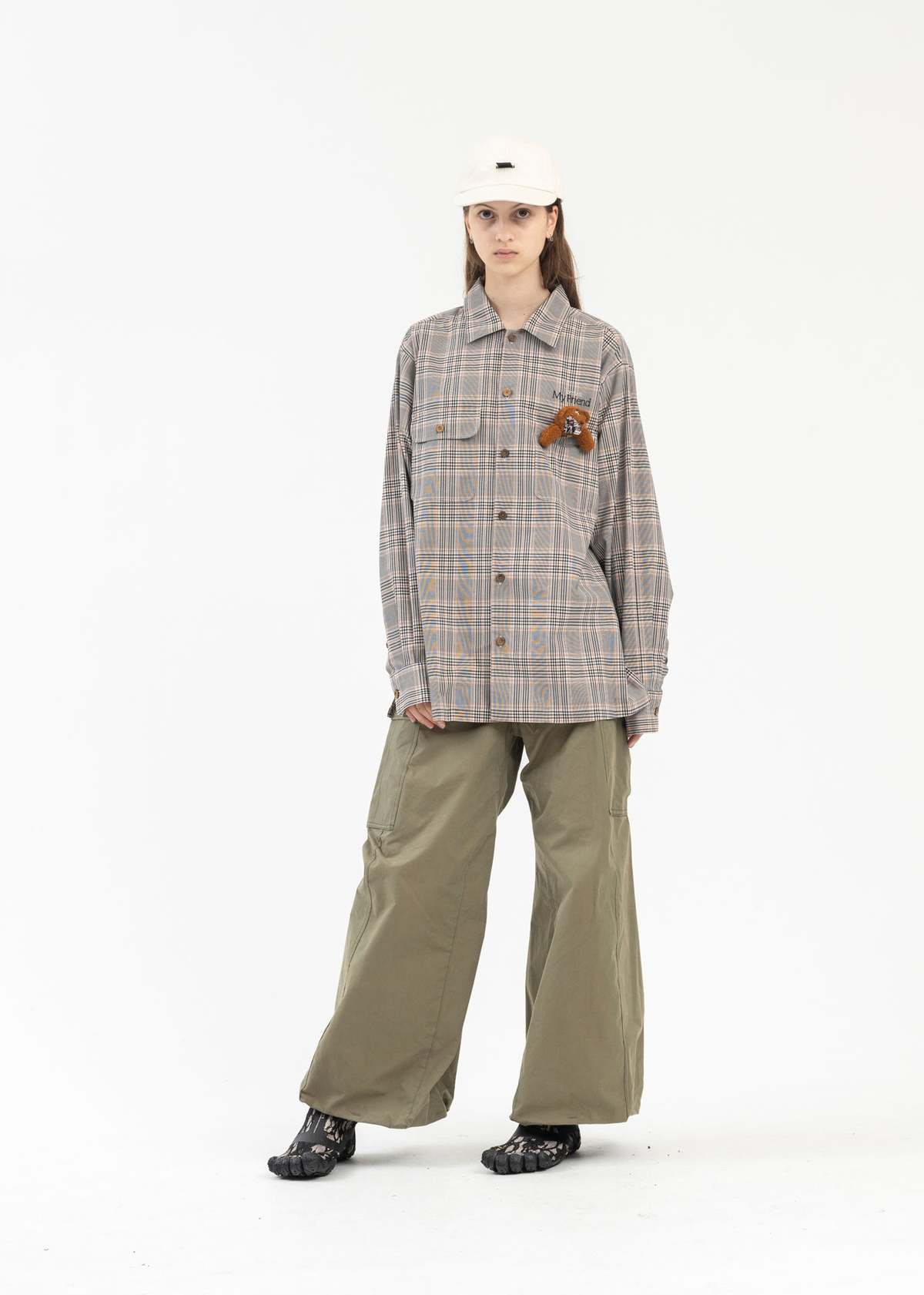 Doublet Shirt With My Friend - Grey Multi | Garmentory