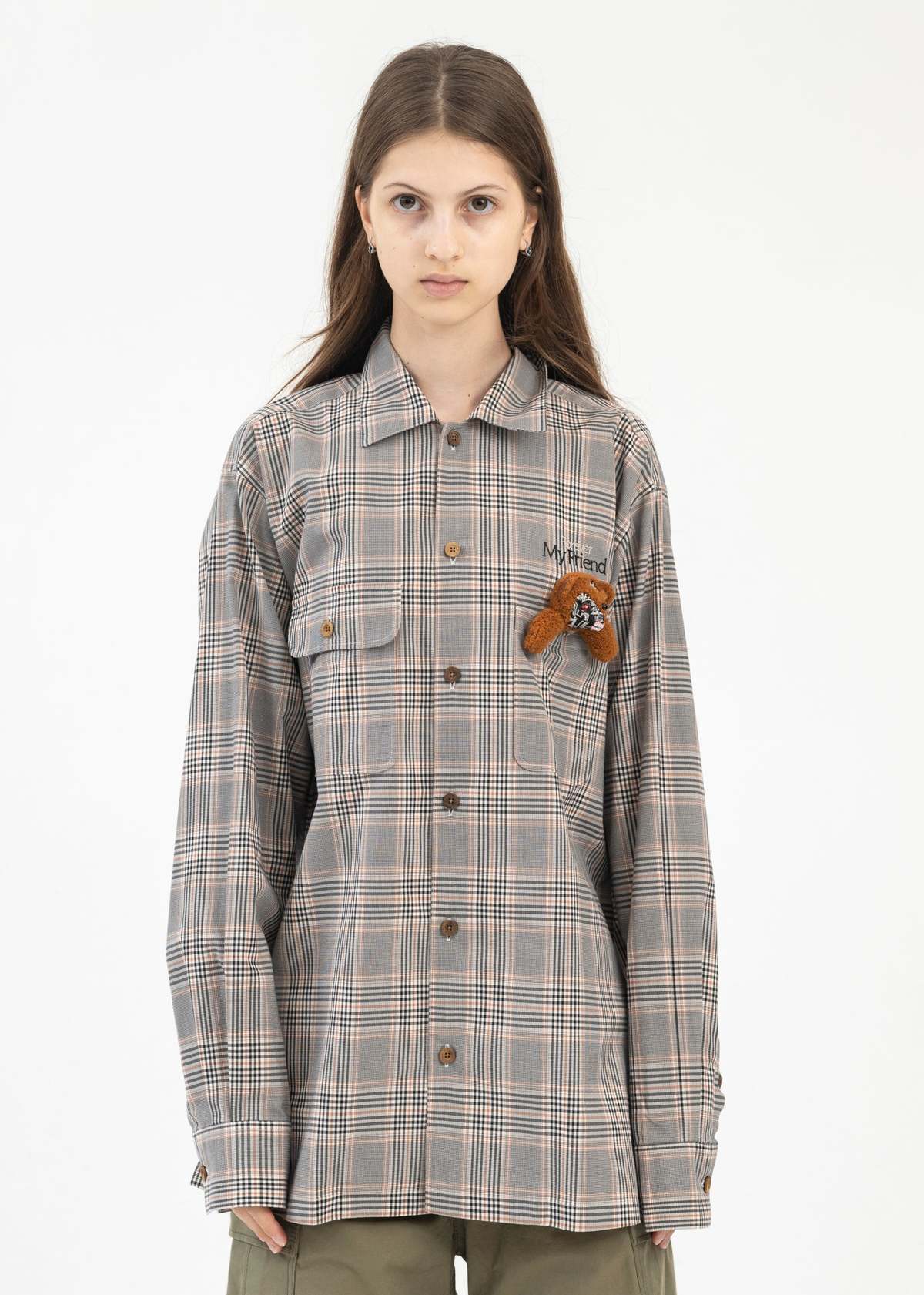 Doublet Shirt With My Friend - Grey Multi | Garmentory