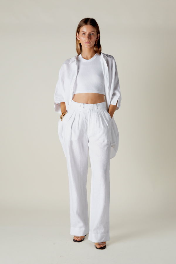Posse Louis Trouser - Ivory
