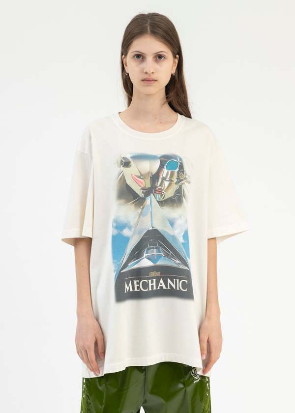 Doublet ANDROID PRINT T SHIRT - WHITE | Garmentory