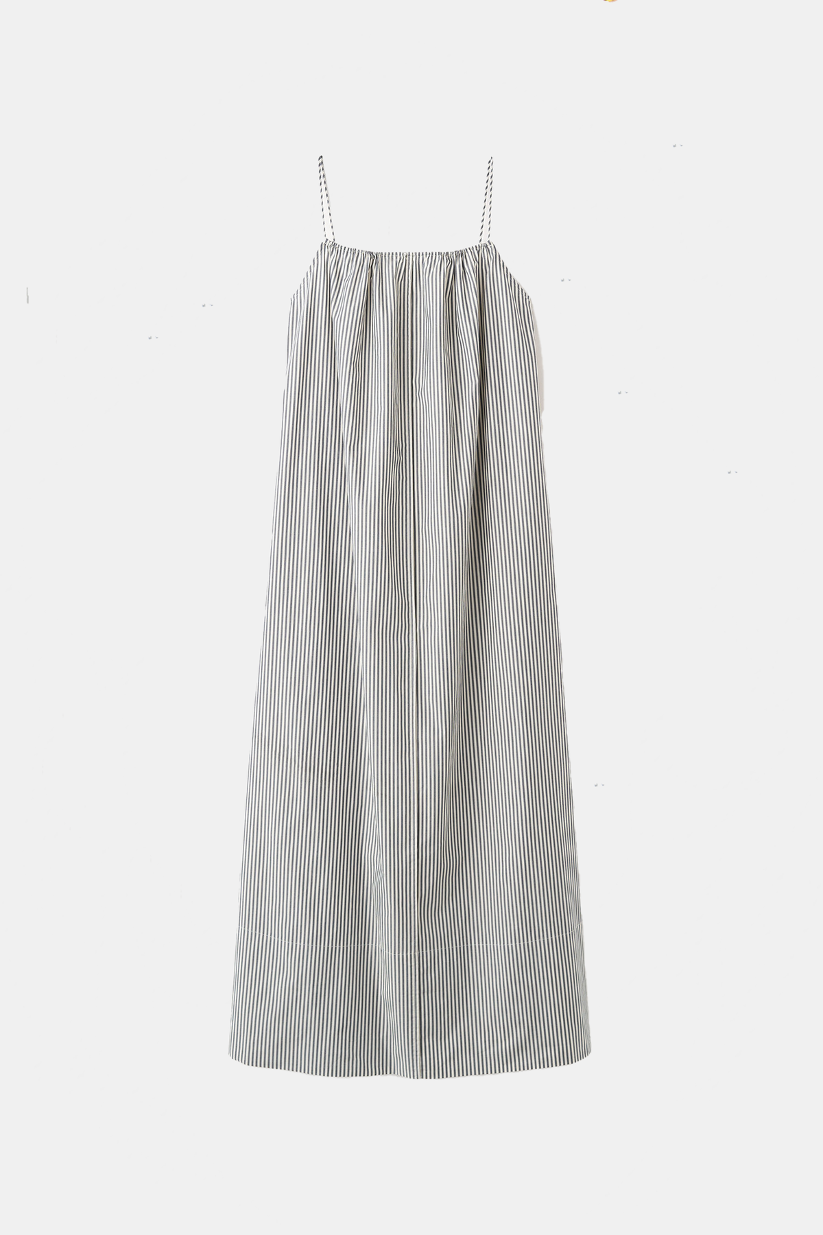 By Malene Birger Lanney organic cotton maxi dress - Navy Stripe | Garmentory
