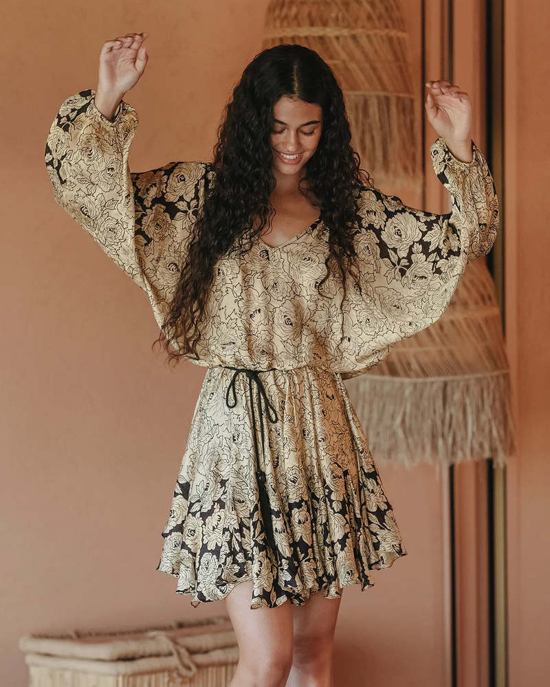 Mes Demoiselles Rose de damas Dress - Prints | Garmentory Mes Demoiselles Rose de damas Dress - Prints | Garmentory
