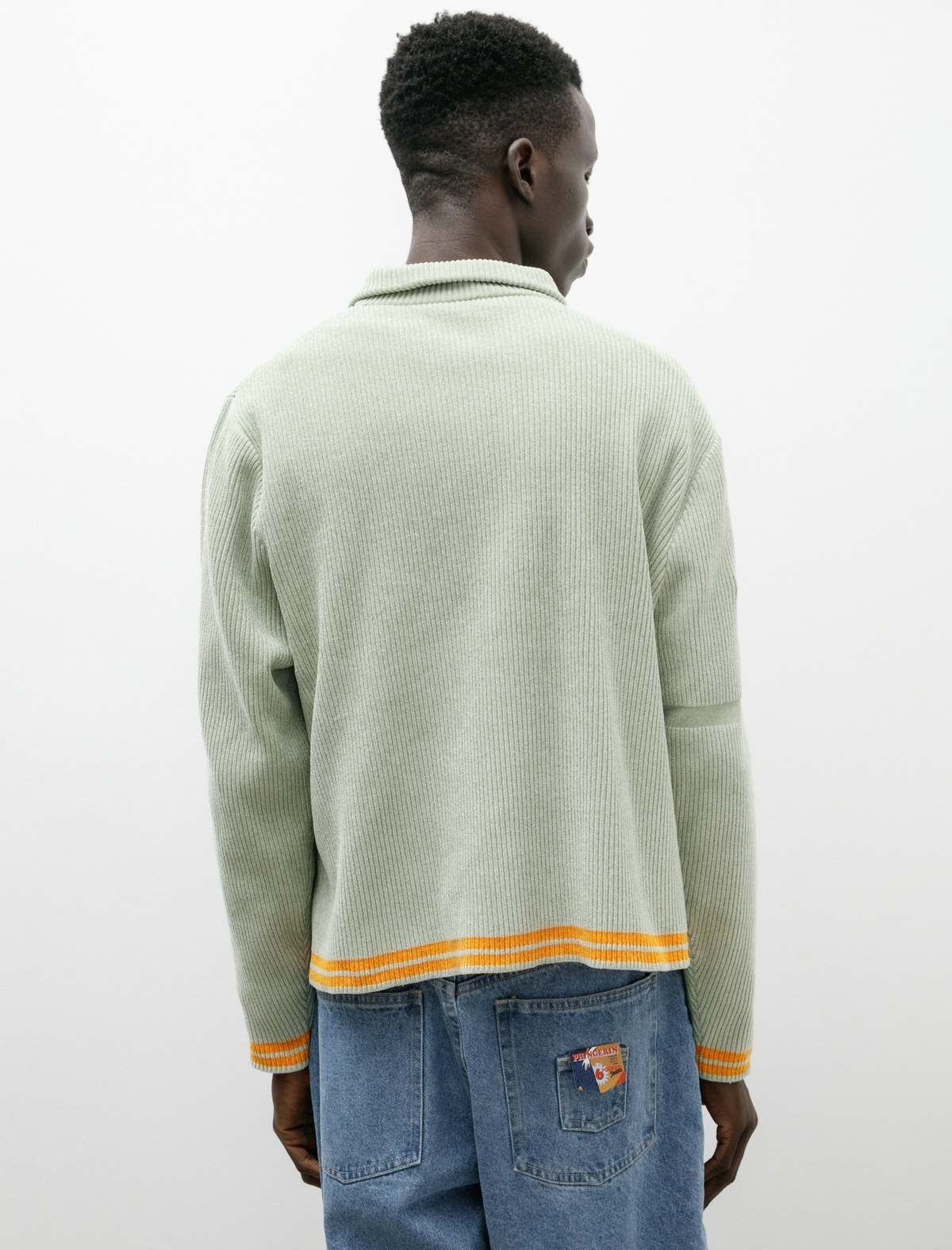 Phingerin Cordy Knit Jacket - Mint Green | Garmentory