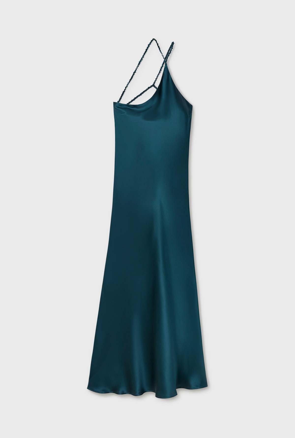 Silk Laundry SLOPE DRESS - TEAL - Image 1 of 1