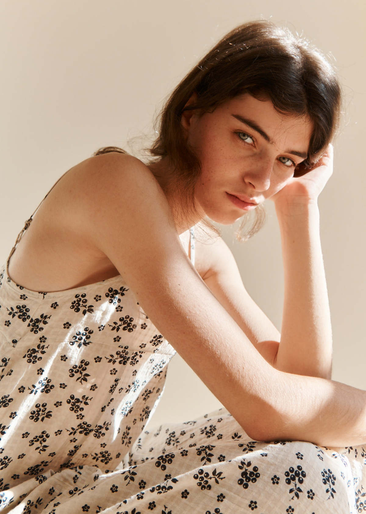 Caramel SLIP DRESS WOMAN - BERRY BUD PRINT | Garmentory