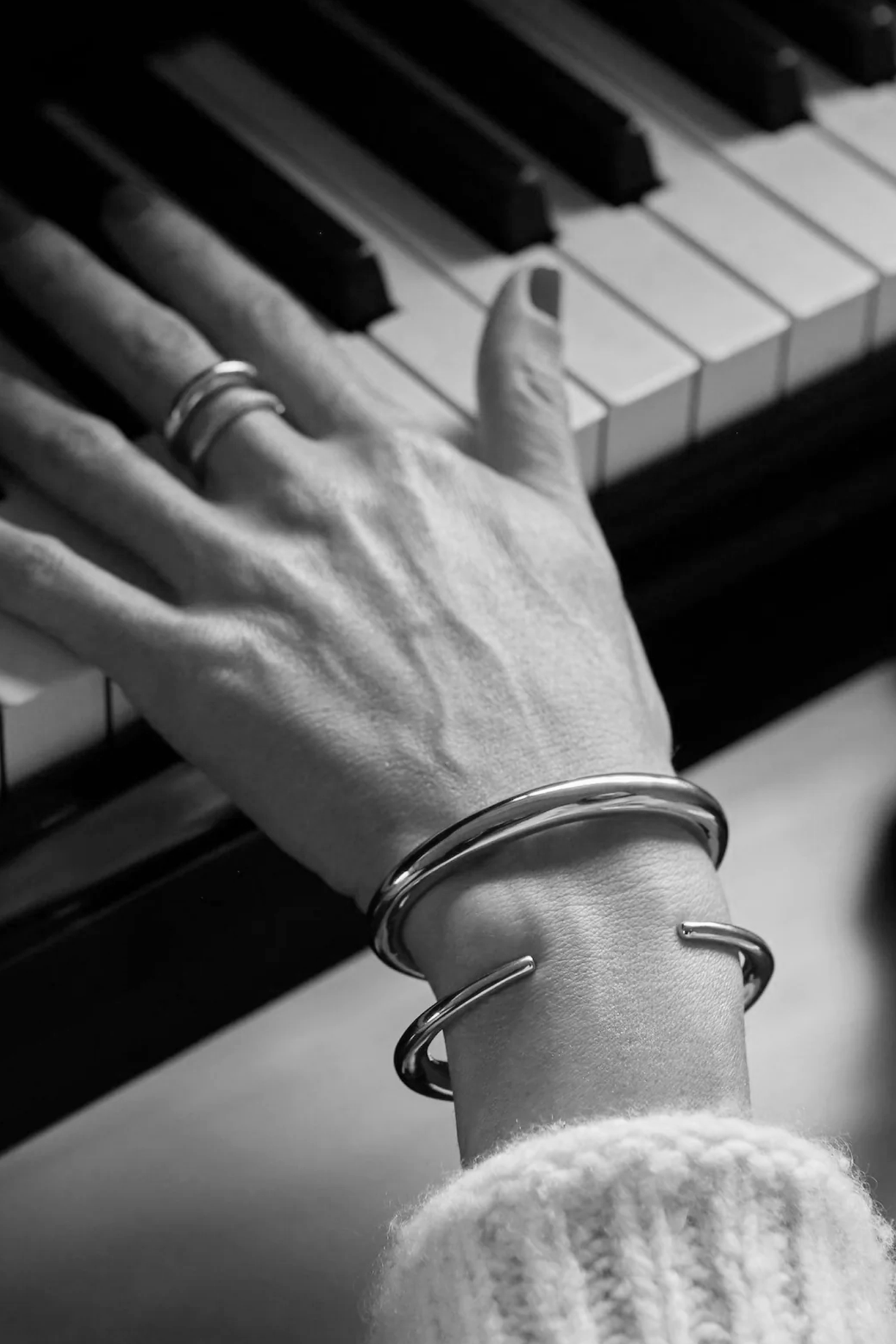 Gabriela Artigas Infinite Tusk Cuff - Sterling Silver | Garmentory