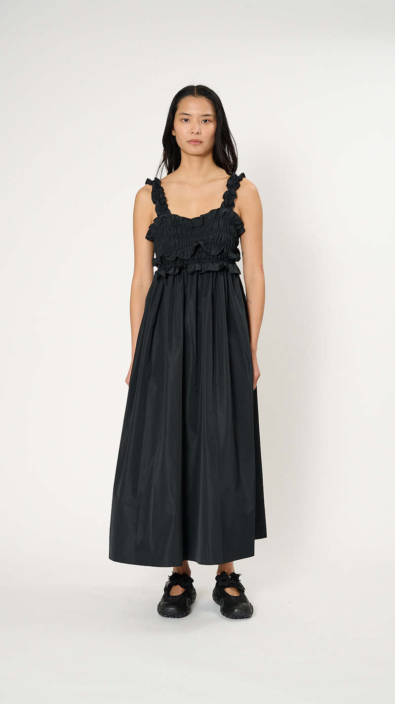 CECILIE BAHNSEN　GIOVANNA DRESS 黒　未使用タグ付き Cecilie Bahnsen Giovanna Dress - Black | Garmentory