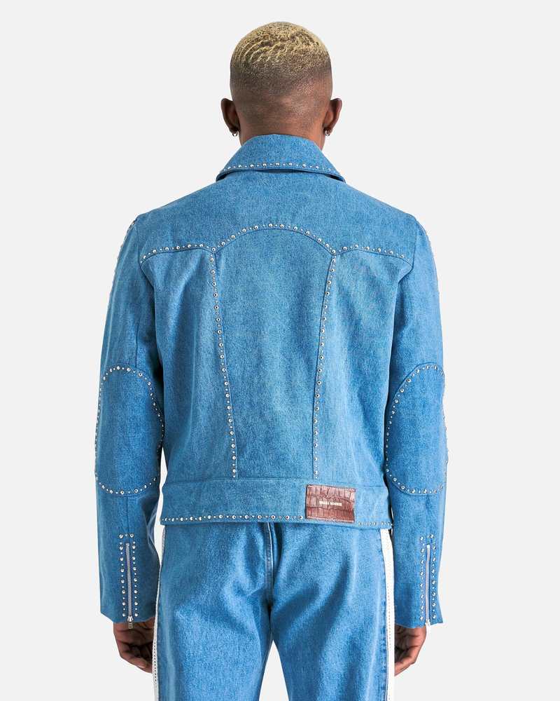Wales Bonner Blues Jacket - Light Blue | Garmentory