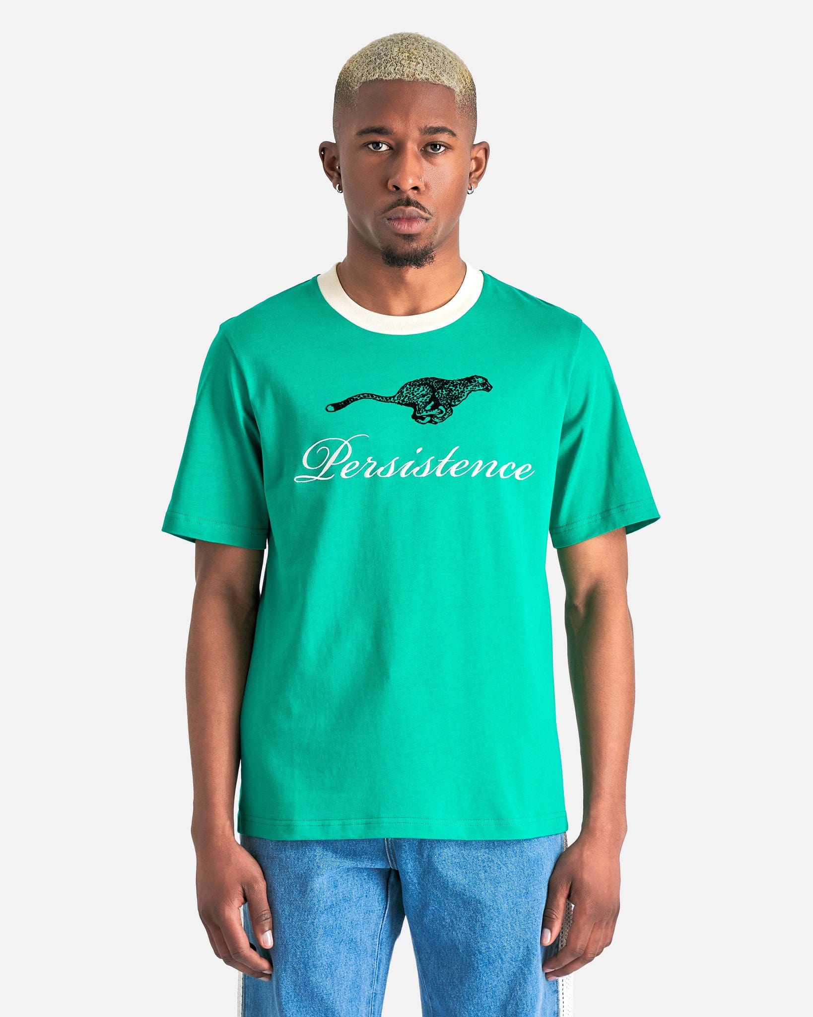 Wales Bonner Resilience T-Shirt - Green | Garmentory