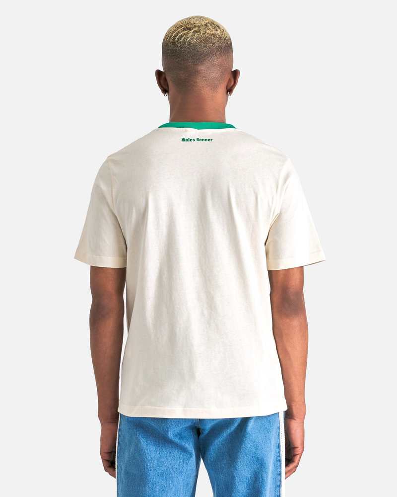 Wales Bonner Persistence T-Shirt - Ivory | Garmentory
