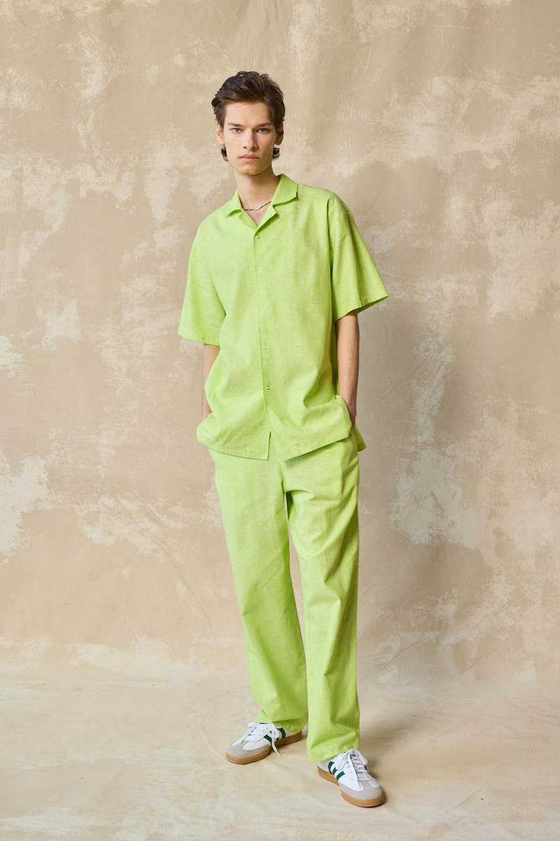Devlyn Van Loon Column Pant - Lime
