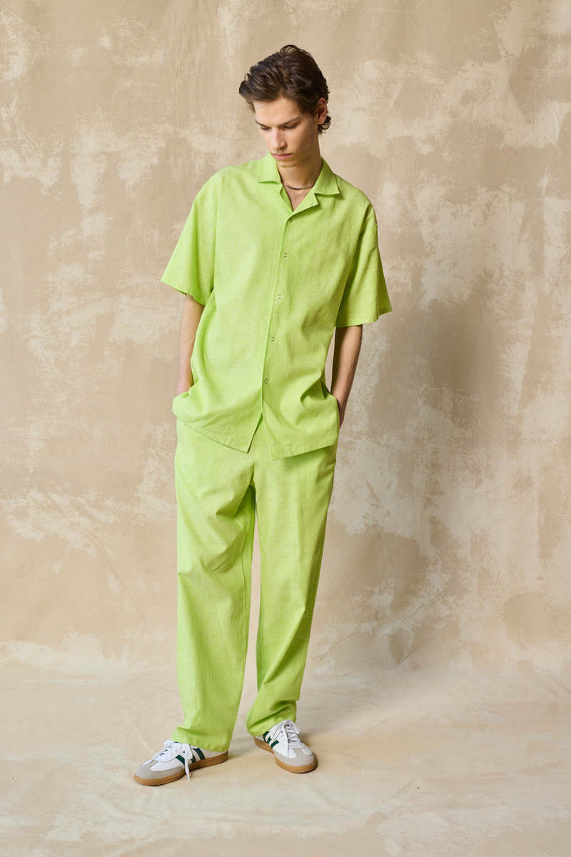 Devlyn Van Loon Column Pant - Lime