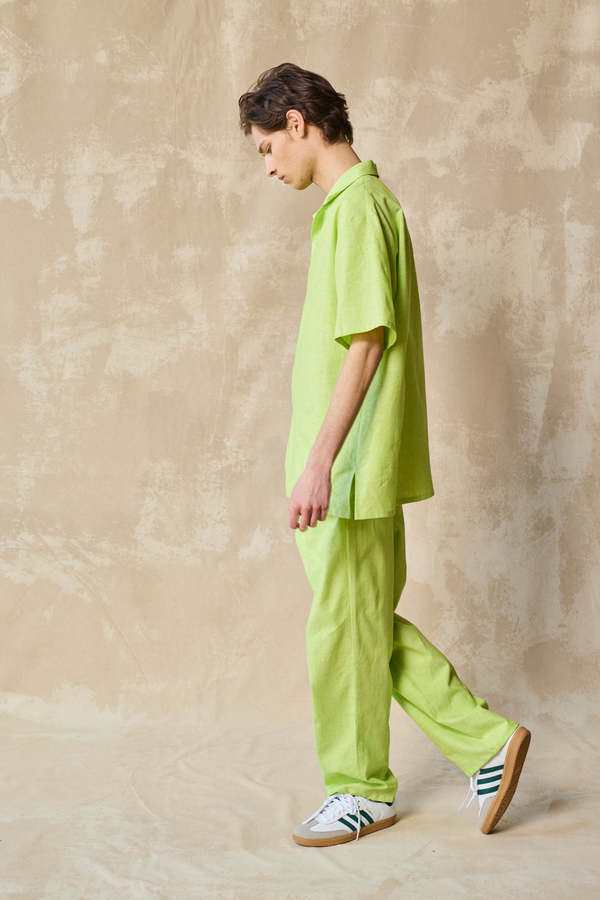 Devlyn Van Loon Column Pant - Lime