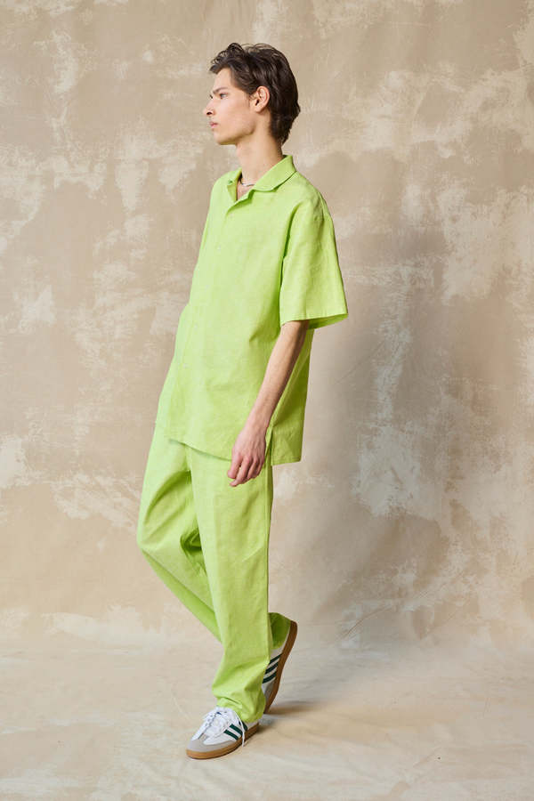 Devlyn Van Loon Column Pant - Lime