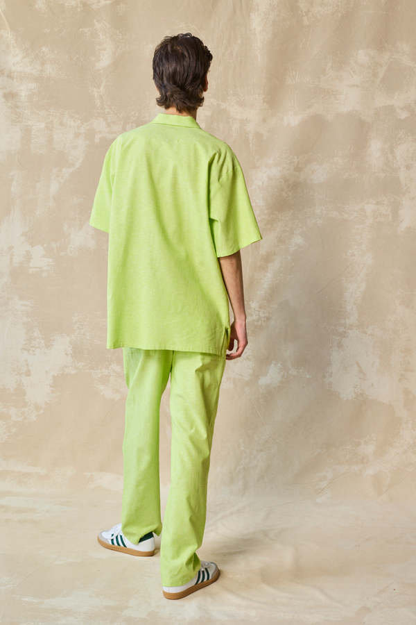 Devlyn Van Loon Column Pant - Lime