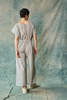 Devlyn Van Loon Tie Back Jumpsuit - Oyster - Thumbnail 10