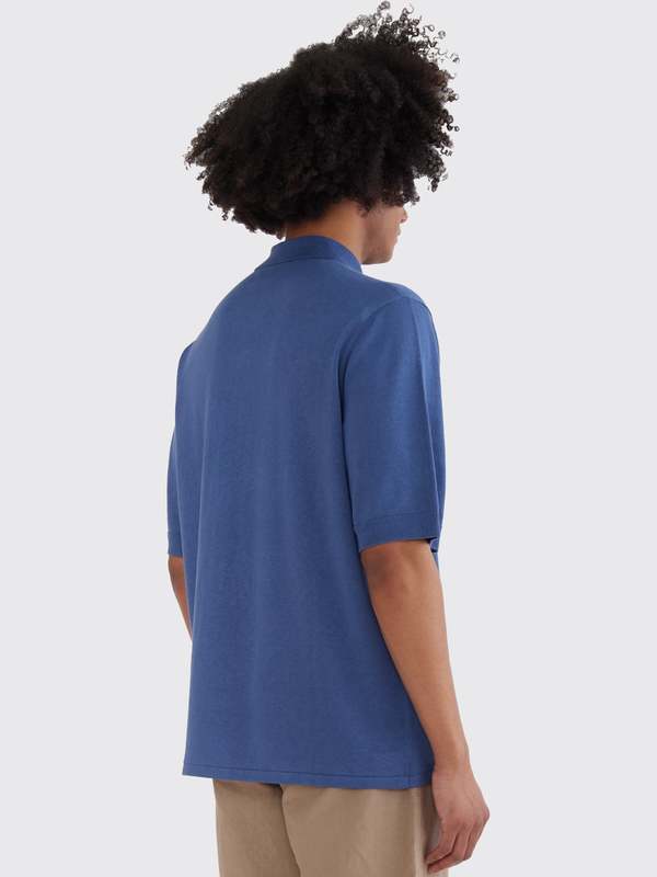 Norse Projects Rollo Cotton Linen SS Shirt - Calcite Blue Norse Projects Rollo Cotton Linen SS Shirt - Calcite Blue