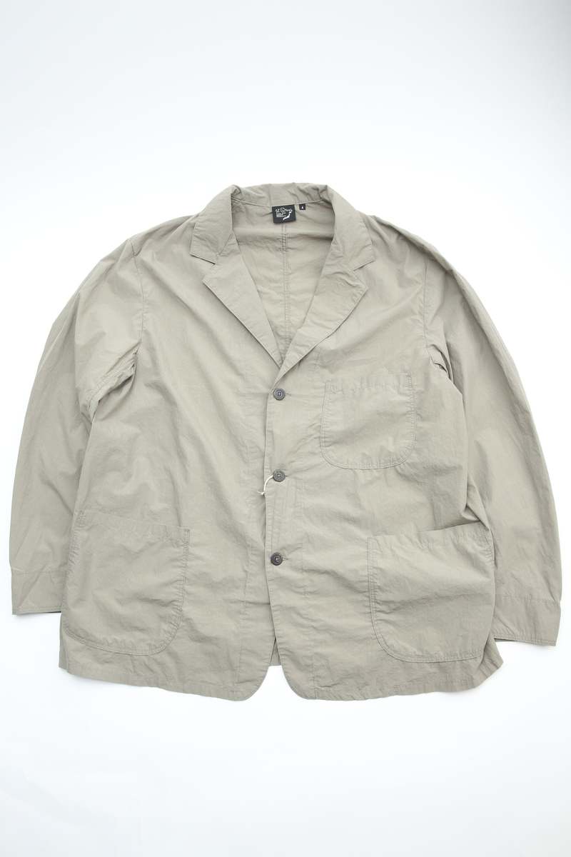 orSlow (オアスロウ) LIGHT SIMPLE WORK JACKET Orslow Light Simple Work Jacket - Sumi Black | Garmentory