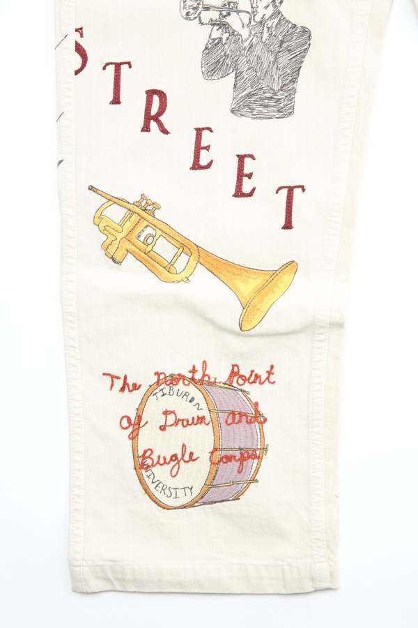 Samuel Zelig Marching Band Pants - Ecru | Garmentory