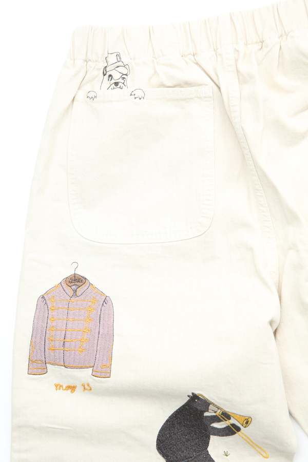 w*a様 Samuel Zelig【marching band pant】 Samuel Zelig Marching Band Pant | Ecru | Canoe Club