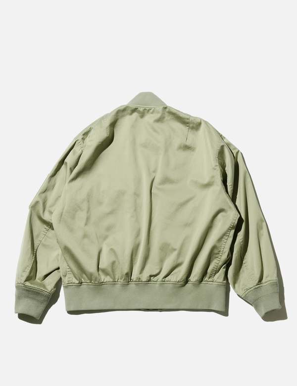 Beams Plus MIL Flight Bomber Jacket - Sage Green | Garmentory