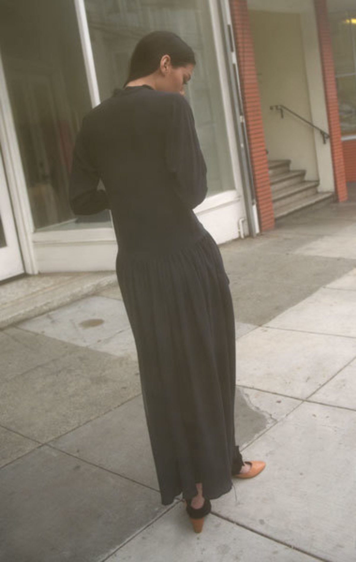 Ter et Bantine Washed Silk Dress - Image 4 of 5