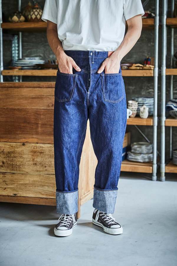 Orslow Wolsro Backward Jeans - One Wash