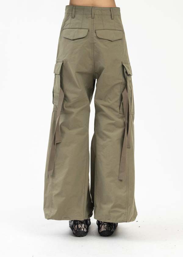 Doublet ROBOT LEGS CARGO PANTS - KHAKI | Garmentory