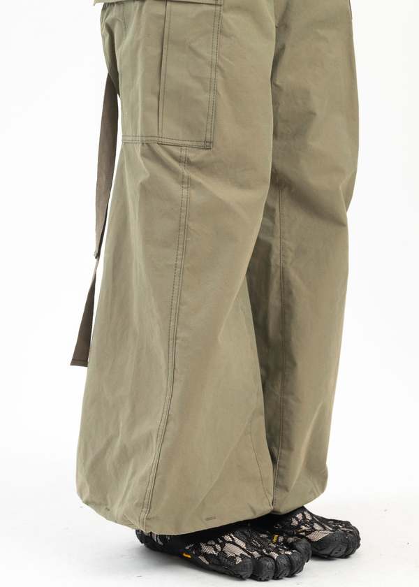Doublet ROBOT LEGS CARGO PANTS - KHAKI | Garmentory
