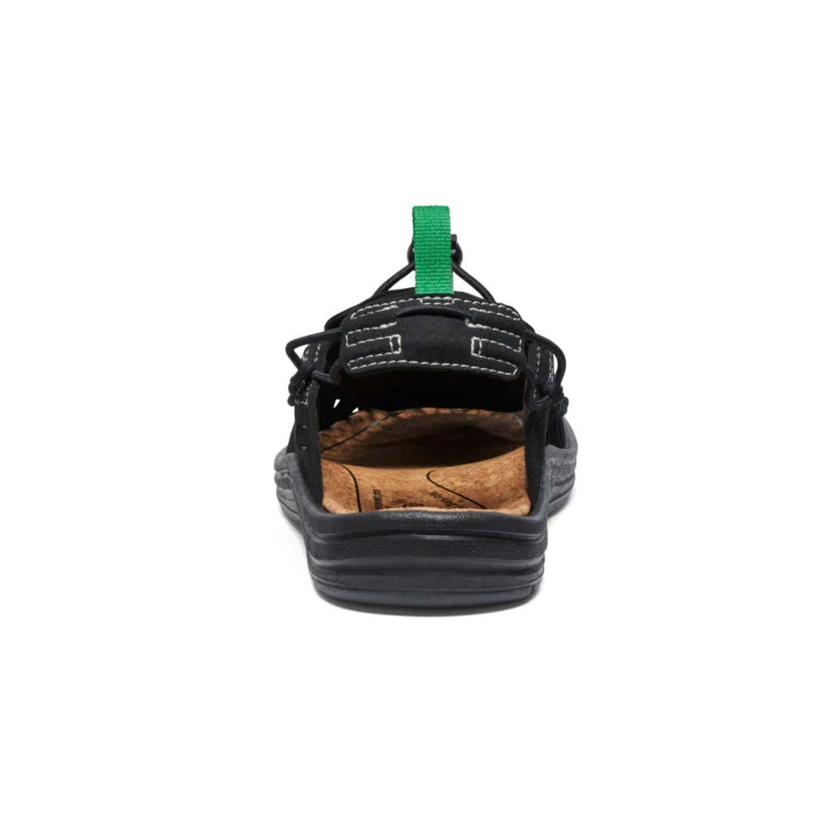 Keen All Gender UNEEK II Convertible shoes - Black/Jolly Green