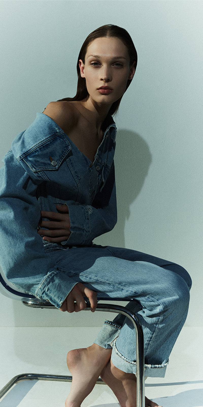 AGOLDE Fran Low Slung Straight Jean - Force | Garmentory