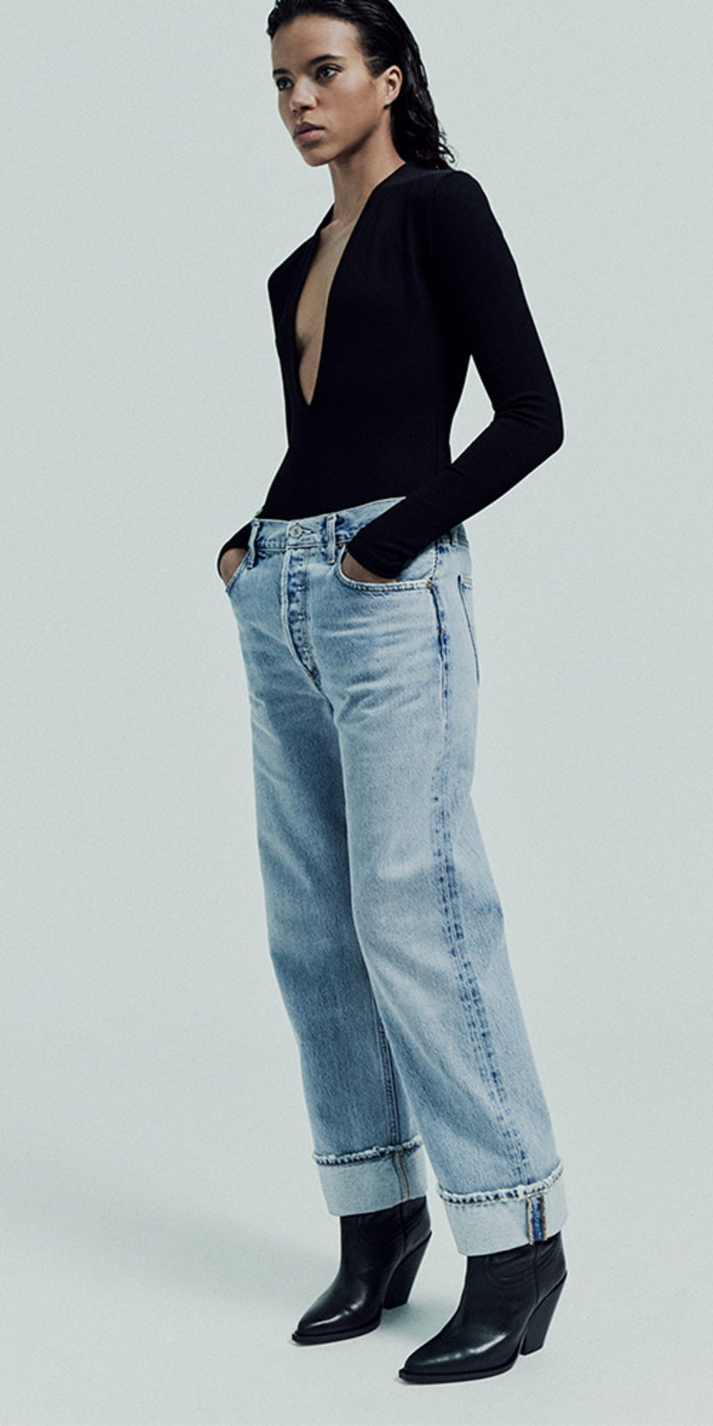 AGOLDE Fran Low Slung Straight Jean - Force | Garmentory AGOLDE Fran Low Slung Straight Jean - Force | Garmentory