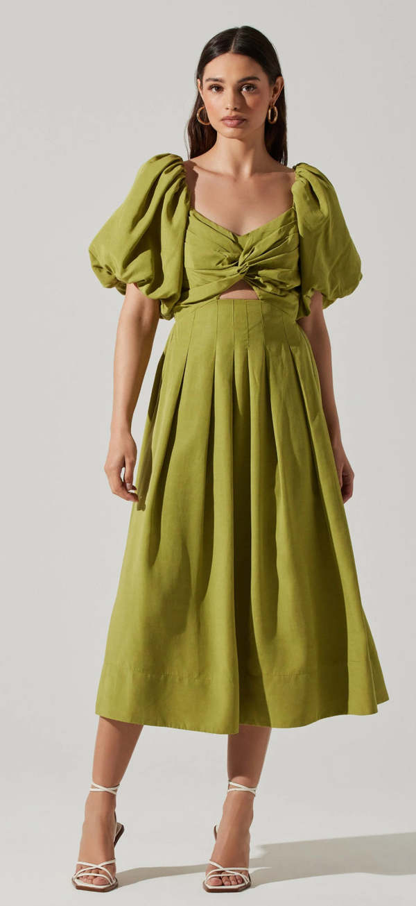 slim fit dress slacks ASTR The Label Suzy Dress | Wild Dove Boutique main image 1