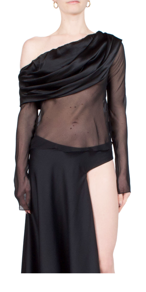 Christopher Esber Vilenica Veiled Top