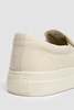 S.W.C Dellow Canvas Sneakers - Raw Ecru - Thumbnail 5